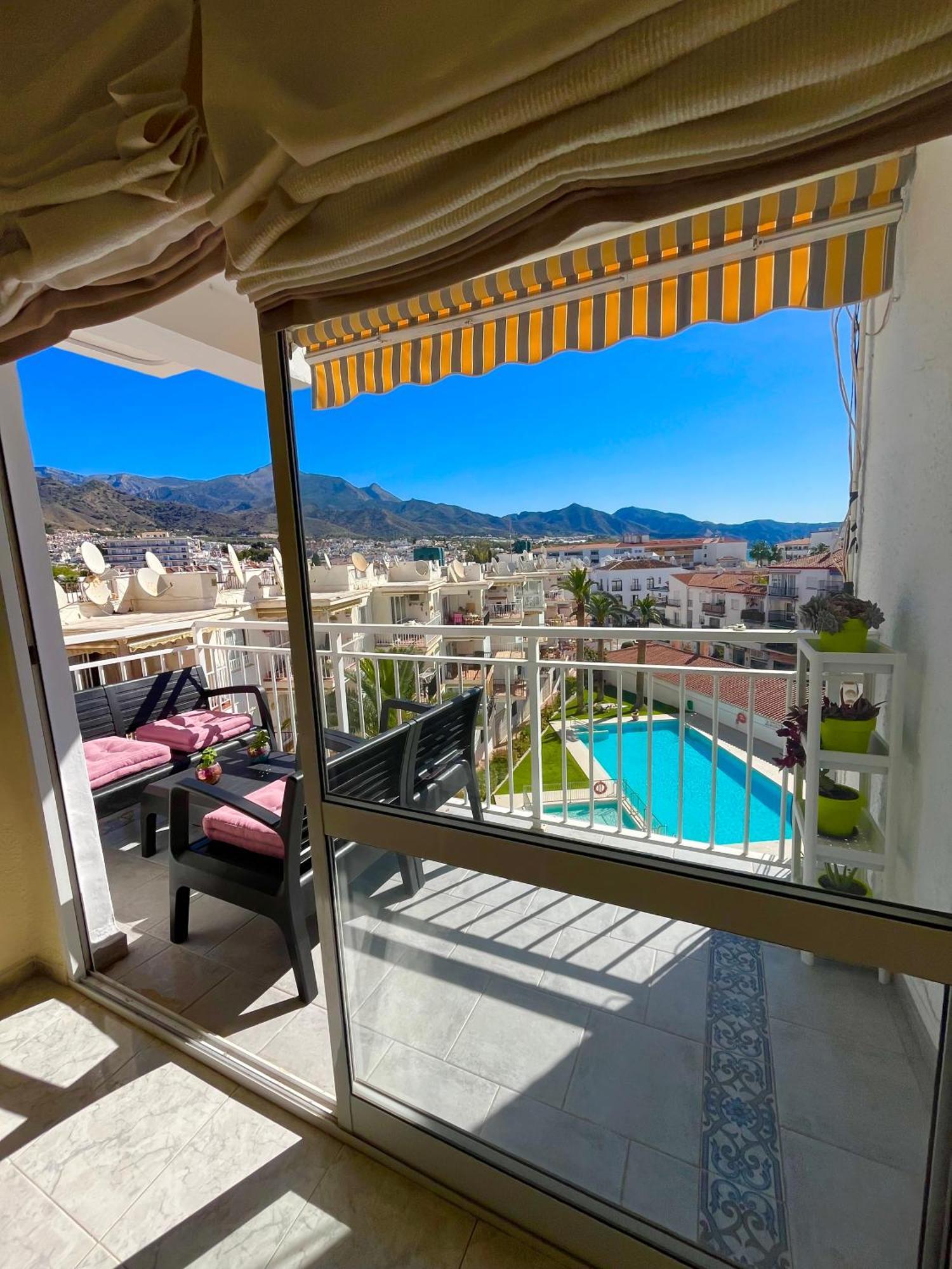 Wonderful Flat With Seaview In Nerja Apartment ภายนอก รูปภาพ